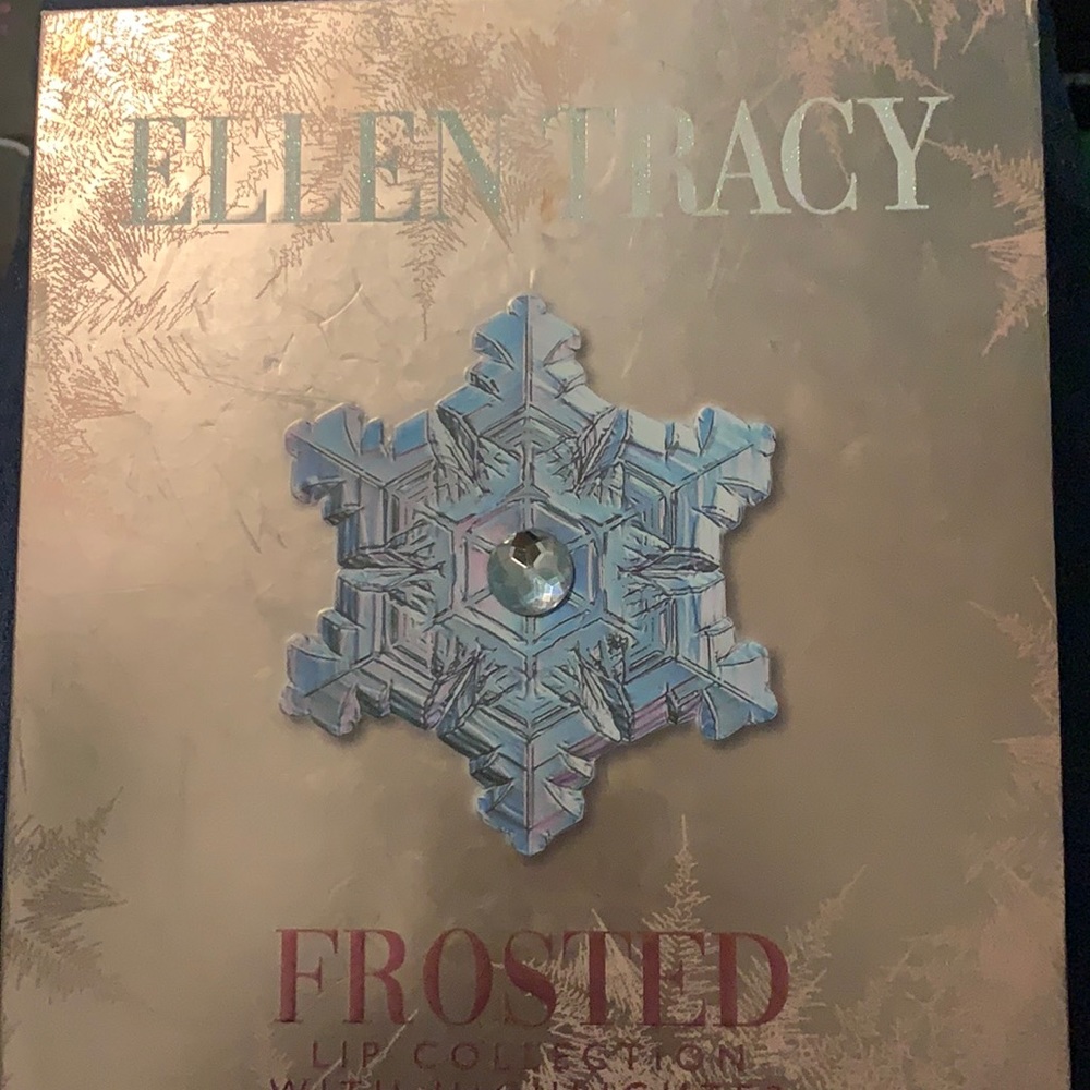 Ellen Tracy “Frosted” Lip Collection with highlighter